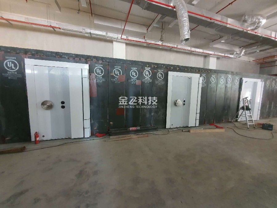 新加坡客户定制UL认证组合金库和UL认证金库门